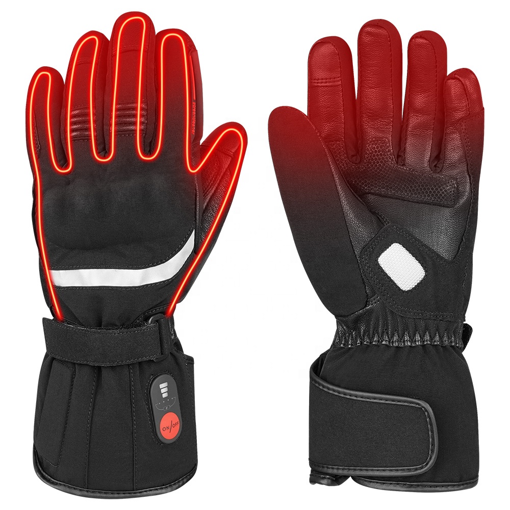 Cycling Gloves - Ayarlanabilir Rüzgar Geçirmez Deri Malzemeli Açık