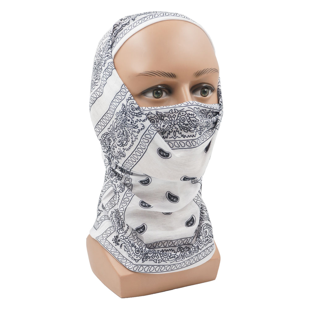 Beyaz Paisley Boyun Gater Tüp  - Cycling Gear For Women incelemesi ve fiyatı