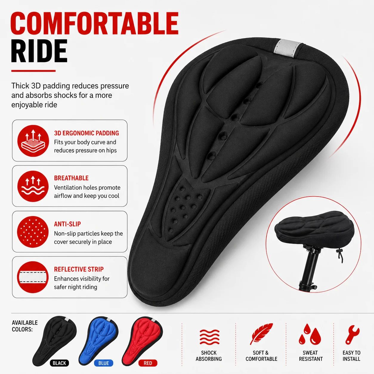 3D Yumuşak Köpük Yastıklı Bisi - Xc Mtb Gear incelemesi ve fiyatı
